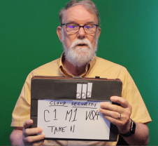Rick's home made video clapper board