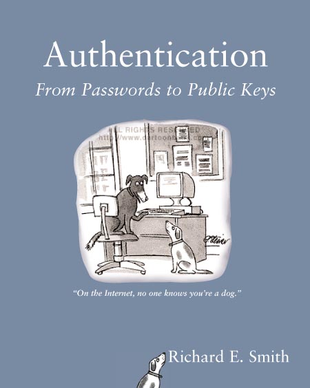 book cover - Authentication from Passwords to Public Keys