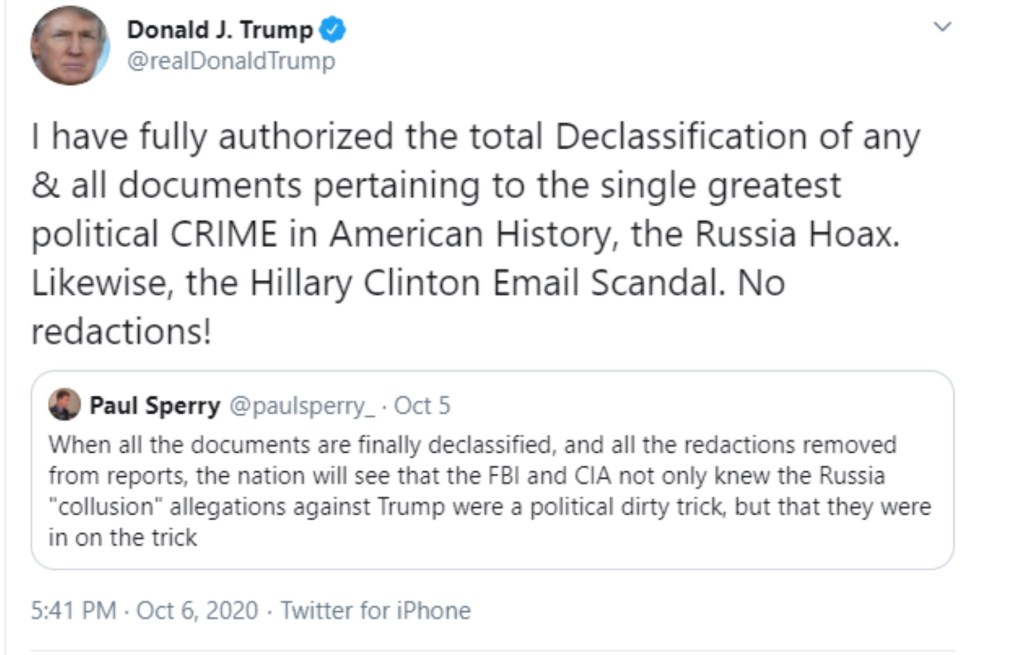 Telepathic Declassification