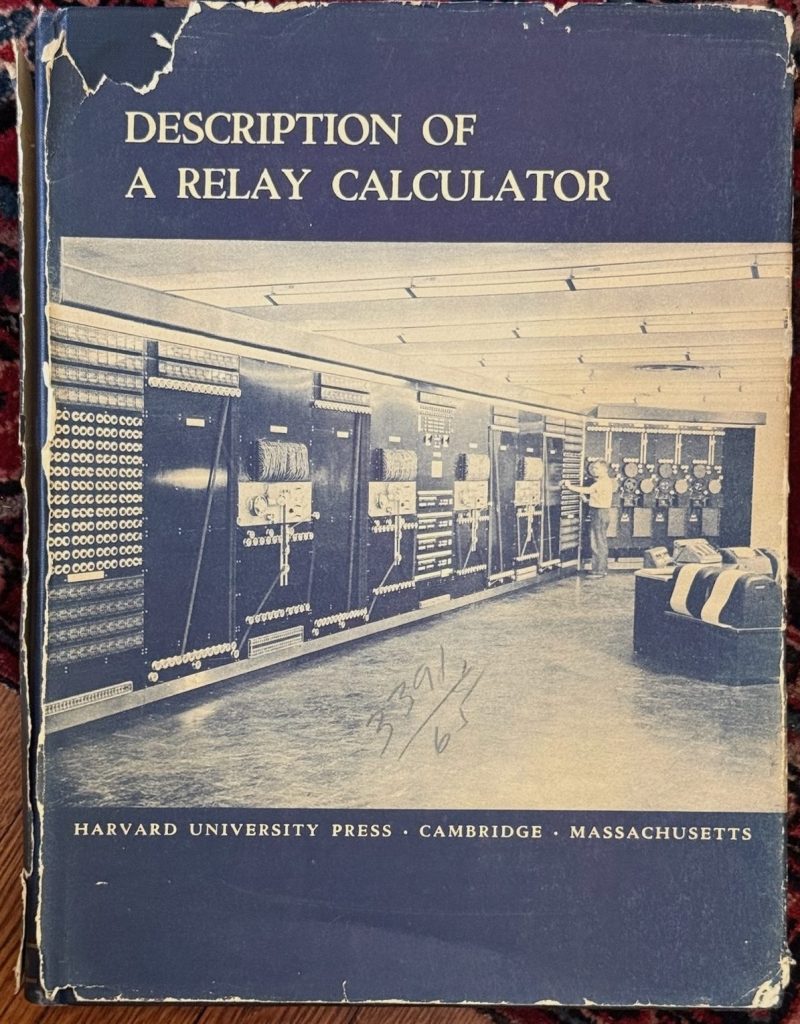 1949 Harvard Relay Calculator Description